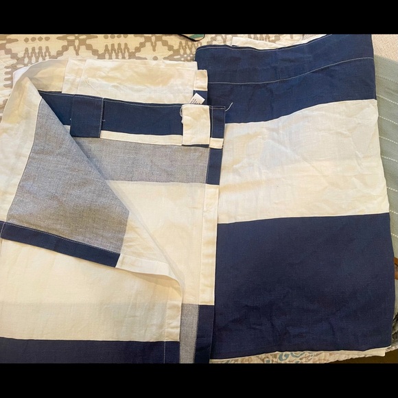 Accents Horizontal Stripe Window Panel Pair Poshmark